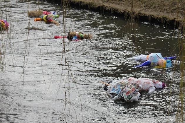 Marzanny pożegnały zimę