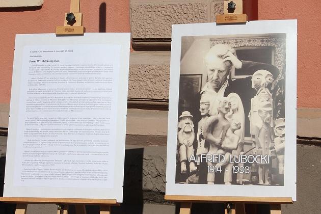 Tablica Alfreda Lubockiego odsłonięta