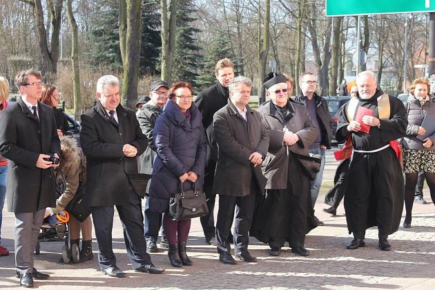 Tablica Alfreda Lubockiego odsłonięta