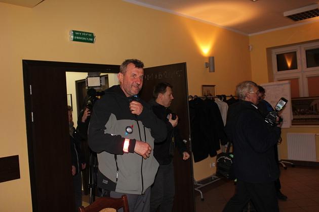 Konferencja z Markiem Kamińskim podczas wyprawy „3 biegun”- szlakiem św. Jakuba.