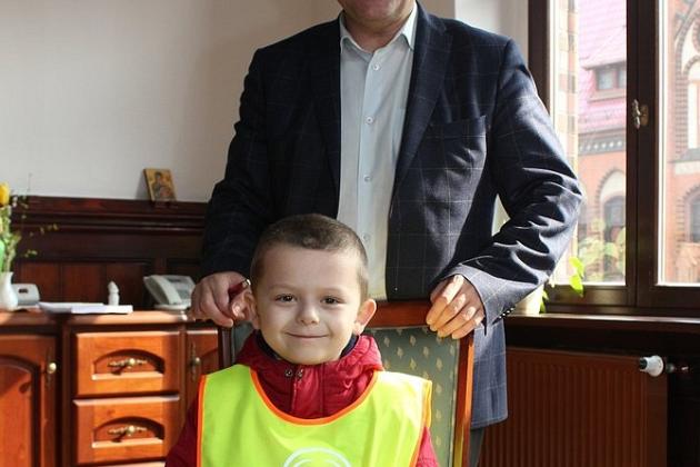 Świąteczna wizyta przedszkolaków