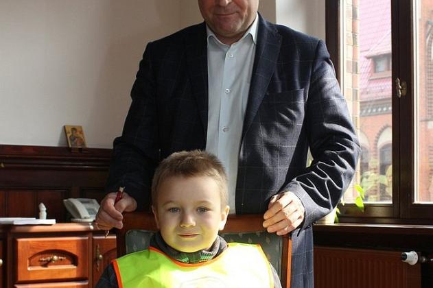 Świąteczna wizyta przedszkolaków