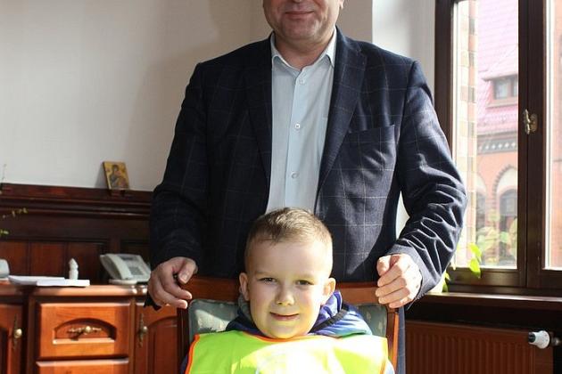 Świąteczna wizyta przedszkolaków