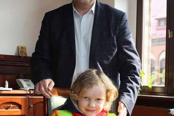 Świąteczna wizyta przedszkolaków