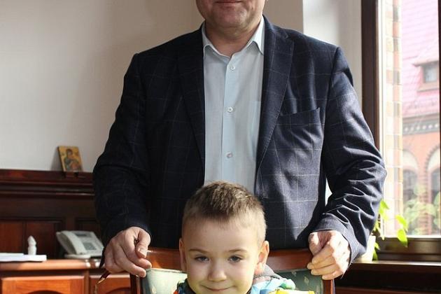 Świąteczna wizyta przedszkolaków