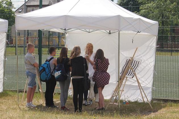 Przystępnie o naukach ścisłych na Pikniku w Gimnazjum nr 2