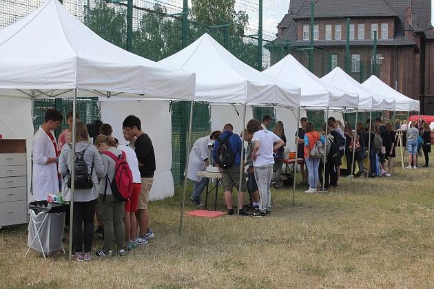 Przystępnie o naukach ścisłych na Pikniku w Gimnazjum nr 2