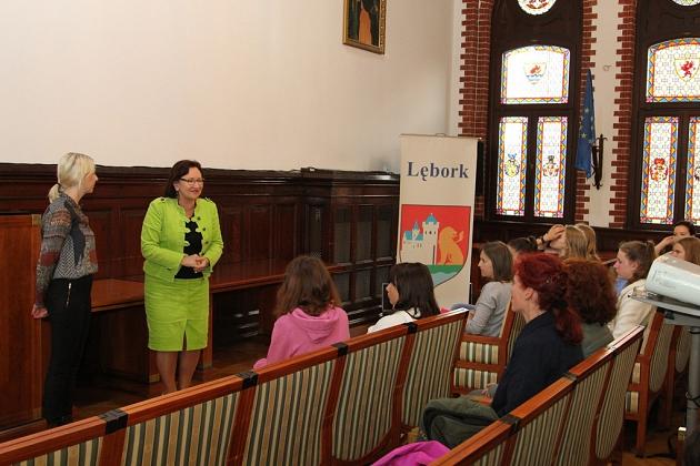 Wizyta uczniów z niemieckiego miasta Stralsund