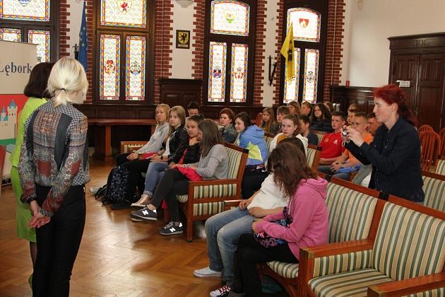 Wizyta uczniów z niemieckiego miasta Stralsund