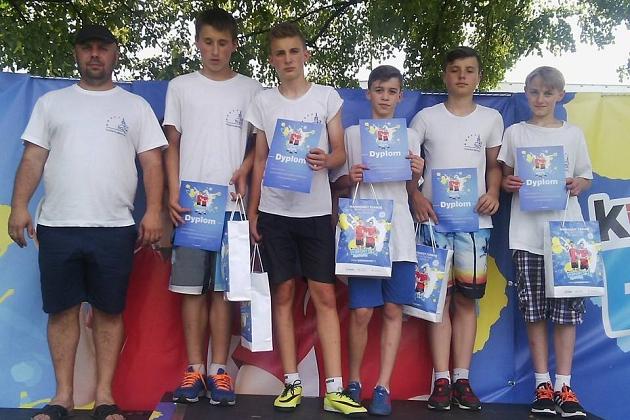 Zawodnicy SPS na turnieju 