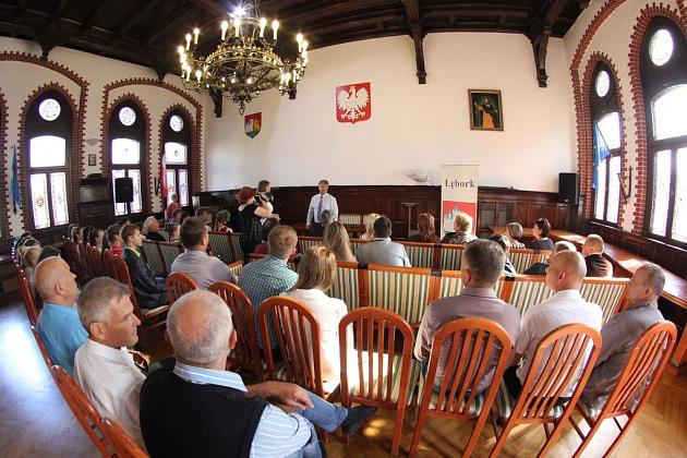 Delegacja z ukraińskiej Bałty w Lęborku