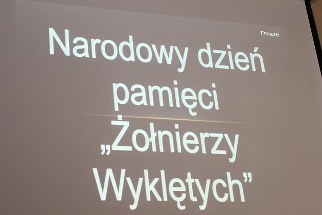 W hołdzie Żołnierzom Wyklętym