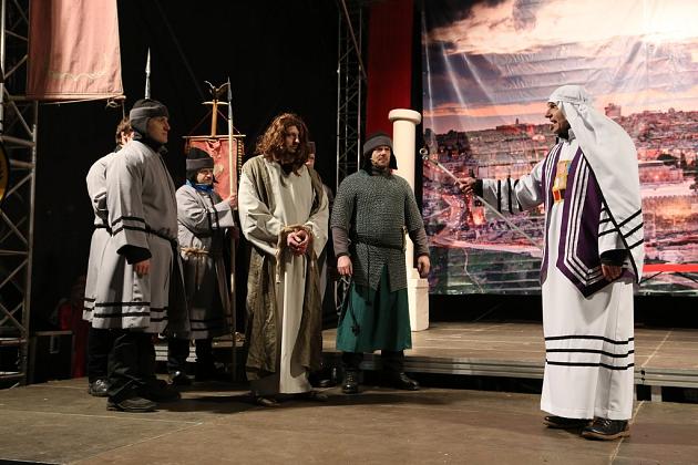 Misterium Męki Pańskiej w Parku Chrobrego