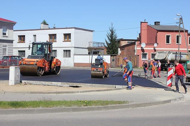 Remont parkingu przy Sądzie Rejonowym