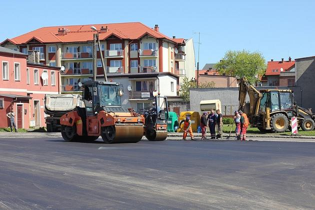 Remont parkingu przy Sądzie Rejonowym