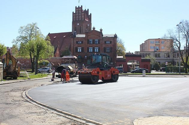 Remont parkingu przy Sądzie Rejonowym