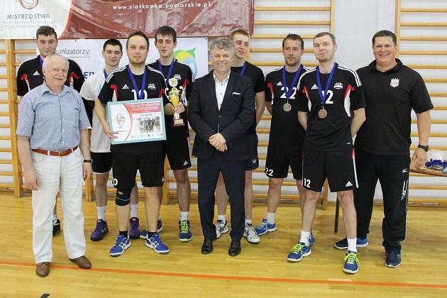 AMGaz Wejherowo mistrzem województwa w siatkówce amatorów