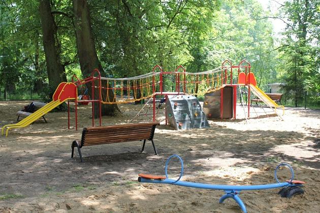 Małpi Gaj w Parku Chrobrego