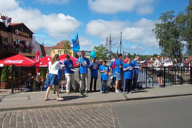 Promowali Lęborskie Dni Jakubowe w Łebie
