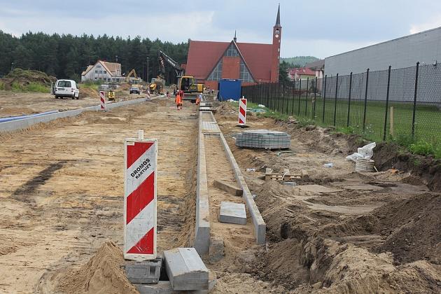 Budowa skrzyżowania na obwodnicy. Połączy ul. Żeromskiego, Jana Pawła II i Teligi