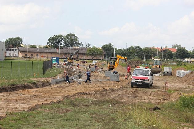 Budowa skrzyżowania na obwodnicy. Połączy ul. Żeromskiego, Jana Pawła II i Teligi