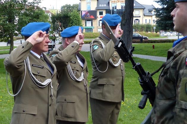 Kwiaty w Święto Wojska Polskiego