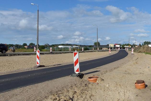 Objazd na obwodnicy. Trwa budowa nowego wyjazdu z osiedla