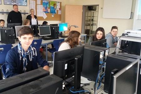 Europejski  projekt w  Gimnazjum nr 1 w Lęborku