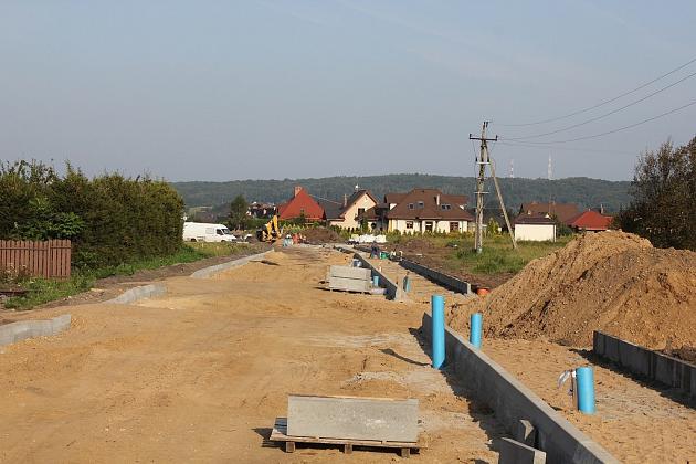 Budowa Buczka do granic miasta