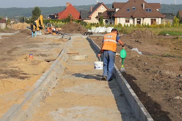 Budowa Buczka do granic miasta