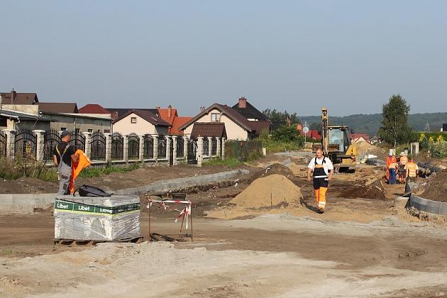 Budowa Buczka do granic miasta