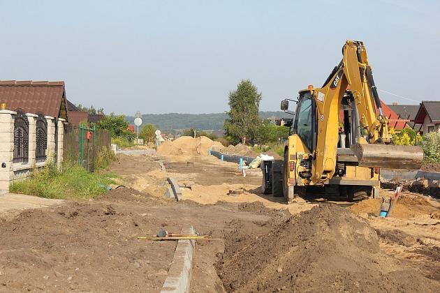 Budowa Buczka do granic miasta