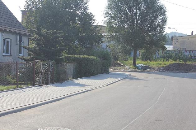 Remont chodnika na ulicy ks. Gracza