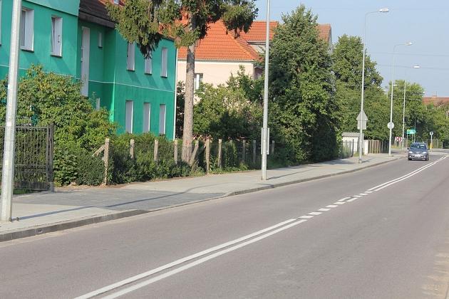 Remont chodnika w kierunku cmentarza