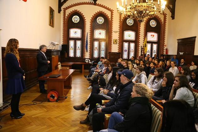 Międzynarodowe spotkanie Erasmus+ w Gimnazjum nr 1