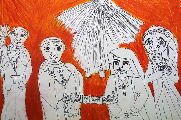 Rozstrzygnięcie konkursu plastycznego „Jan Paweł II - Bądźcie świadkami miłosierdzia”