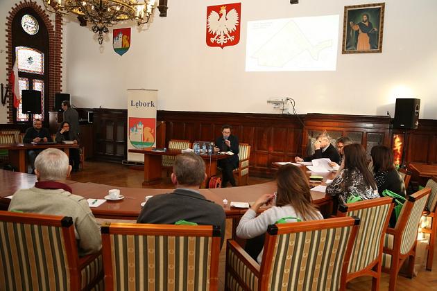 Spotkanie w sprawie zapisów Gminnego Programu Rewitalizacji Miasta Lęborka dla obszaru Lębork - Północ