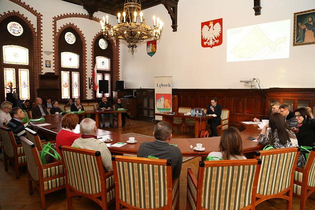 Spotkanie w sprawie zapisów Gminnego Programu Rewitalizacji Miasta Lęborka dla obszaru Lębork - Północ