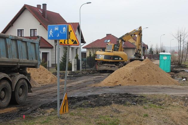 Budowa kanalizacji i asfaltowej jezdni na ulicy Tatrzańskiej