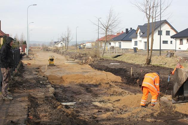 Budowa kanalizacji i asfaltowej jezdni na ulicy Tatrzańskiej