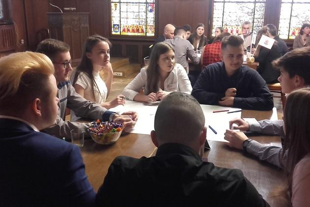 Spotkanie Młodzieżowych Rad Miast Lęborka, Ustki, Kościerzyny i Słupska