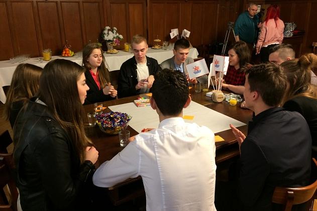 Spotkanie Młodzieżowych Rad Miast Lęborka, Ustki, Kościerzyny i Słupska