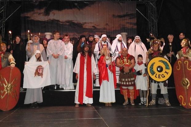 Misterium Męki Pańskiej w Parku Chrobrego