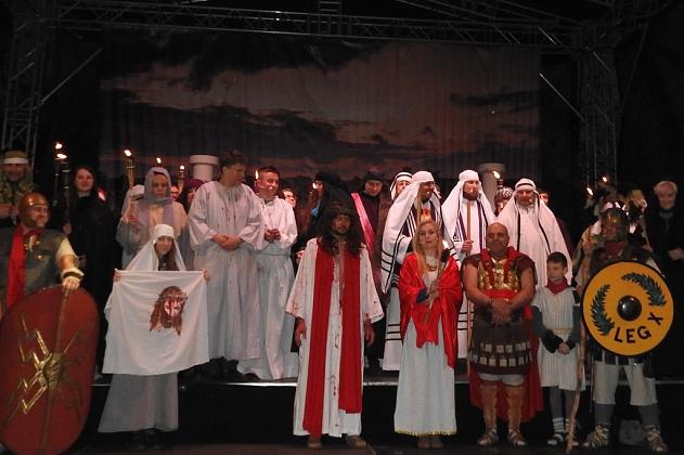 Misterium Męki Pańskiej w Parku Chrobrego