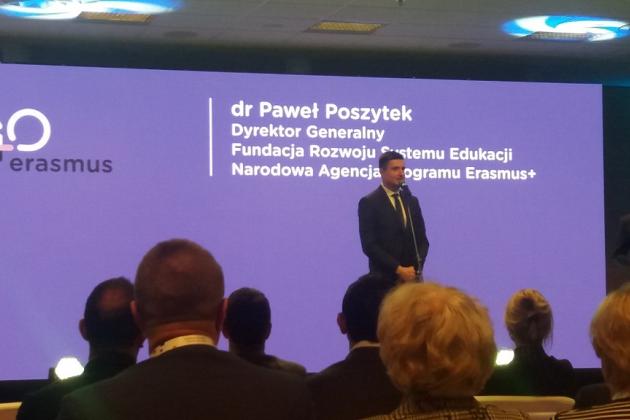 Konferencja programu Erasmus+.