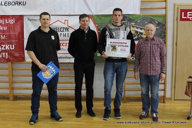 Klaja Cafee zwyciężyła w 10 edycji Amatorskiej Lidze Siatkówki w Lęborku