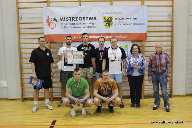 Pawelczyk Development AZS Lębork mistrzem województwa pomorskiego w piłce siatkowej amatorów