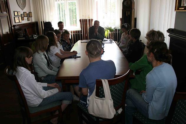 Samorząd Uczniowski w Ratuszu