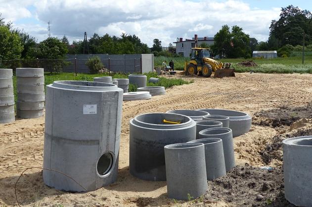 Most na Weterynaryjnej. Trwa budowa kanalizacji deszczowej