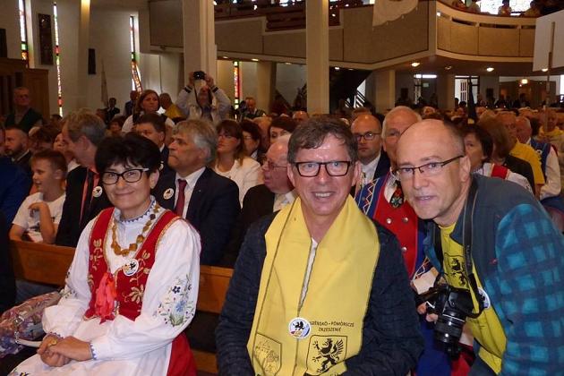 Liczna delegacja lęborskich Kaszubów na XIX Zjeździe w Rumi